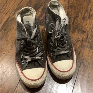 Pre owned Converse heel sneakers